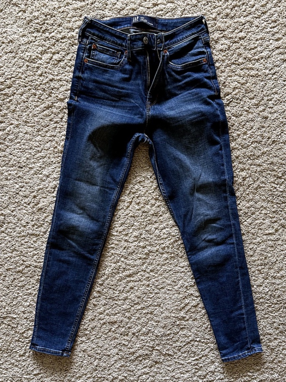 GAP High Rise Universal Legging Jeans Women’s Size 6/28R Dark Wash Skinny
